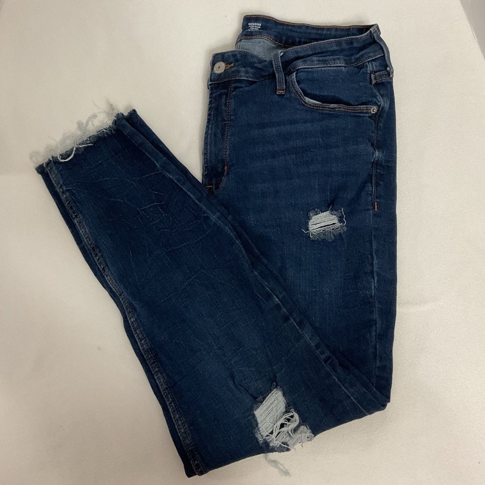 OLD NAVY ROCKSTAR SUPER SKINNY HIGH-RISE JEANS - SZ 16 - Picture 2 of 6